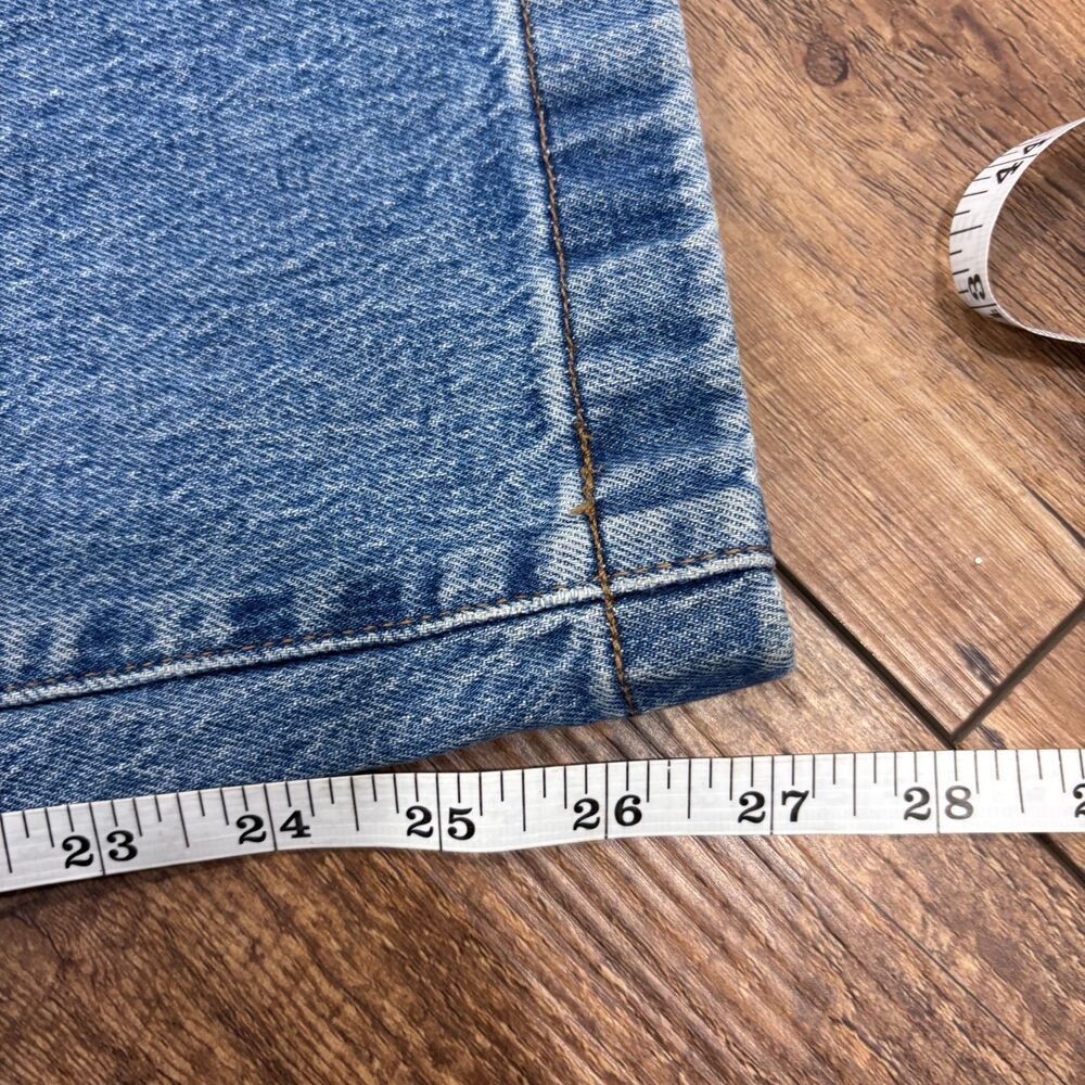 Madewell The Curvy Perfect Vintage Wide-Leg Jean Patch Pockets High-Rise Sz 28P - Picture 9 of 12